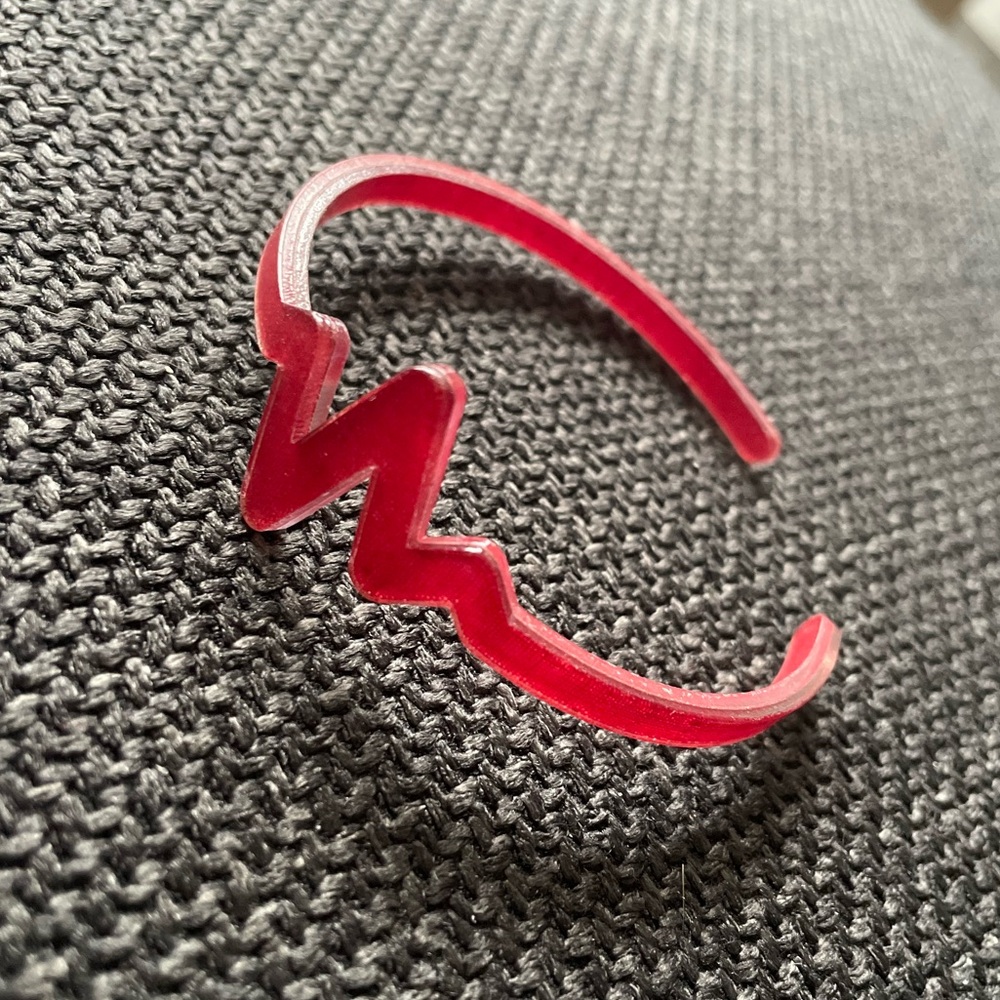 Color by Amber “Heartbeat” Skinny Red Interlayer
